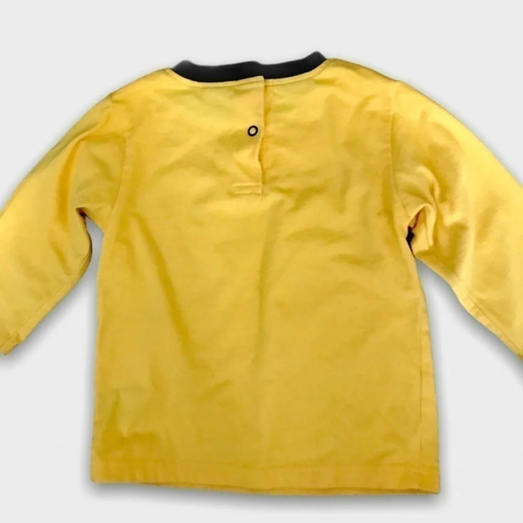 4/$20🥳 Yellow  Calvin Klein Jeans Shirt - Picture 4 of 4